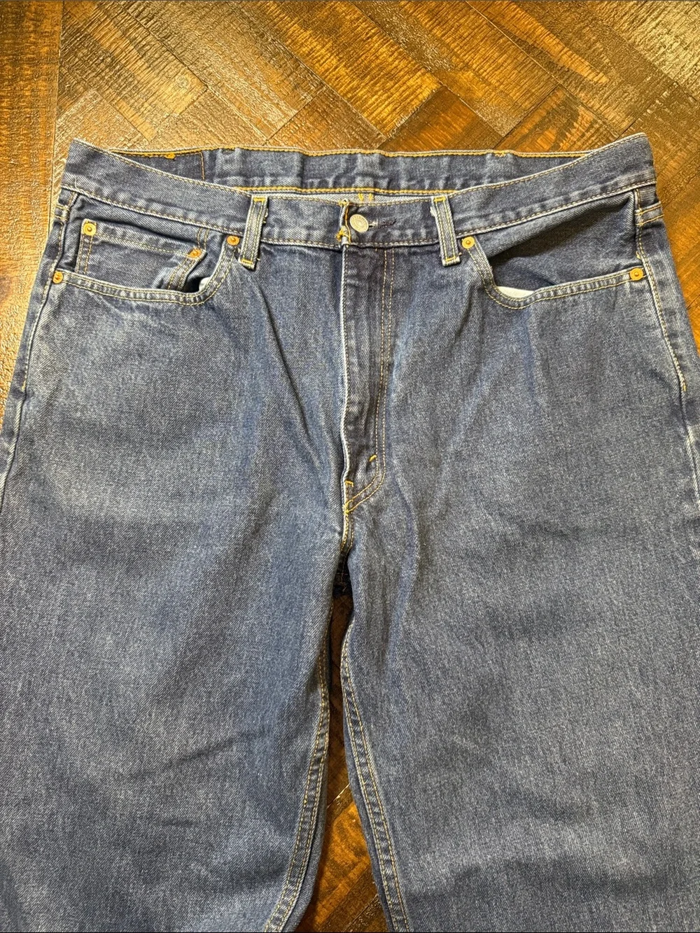 Levi’s 550 Relaxed Fit Jeans 38x32 Blue Denim Classic Y2K Dad Jeans